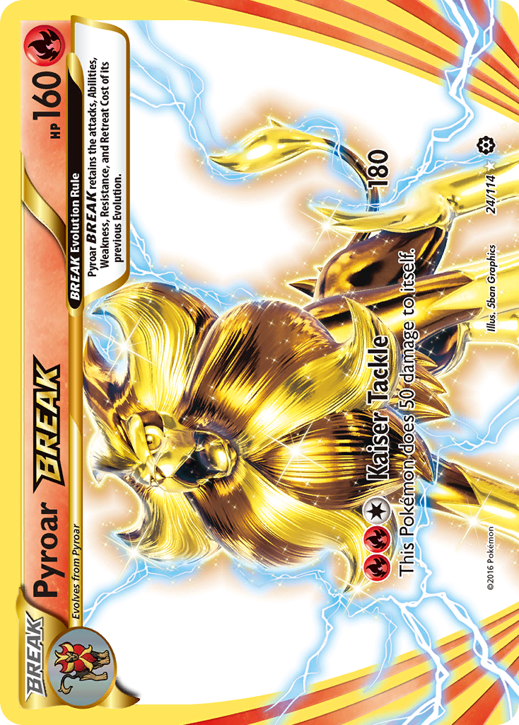 Pyroar BREAK (24/114) [XY: Steam Siege] | Gear Gaming Fayetteville