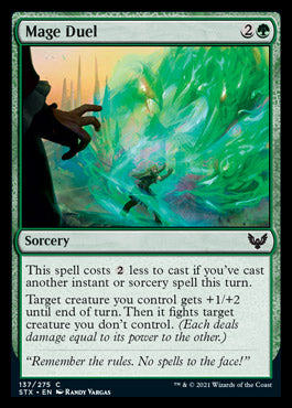 Mage Duel [Strixhaven: School of Mages] | Gear Gaming Fayetteville
