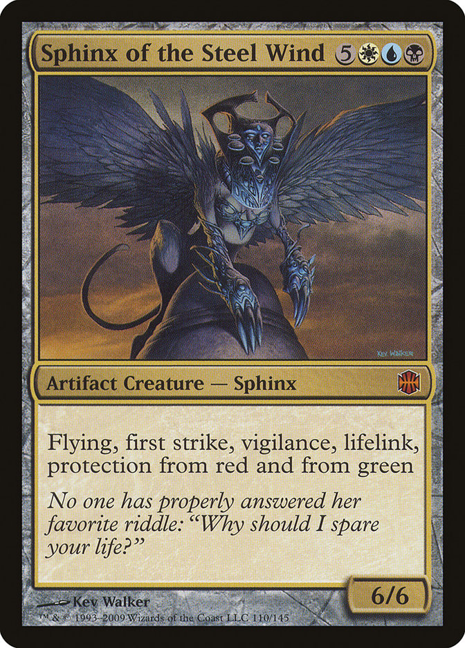 Sphinx of the Steel Wind [Alara Reborn] | Gear Gaming Fayetteville