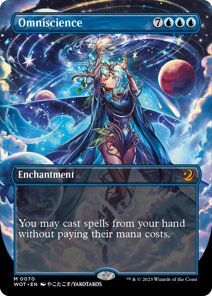 Omniscience (Anime Borderless) [Wilds of Eldraine: Enchanting Tales] | Gear Gaming Fayetteville