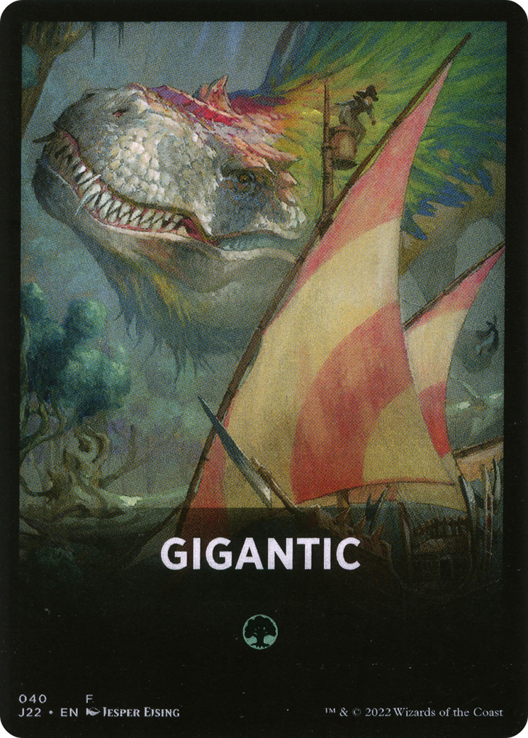 Gigantic Theme Card [Jumpstart 2022 Front Cards] | Gear Gaming Fayetteville