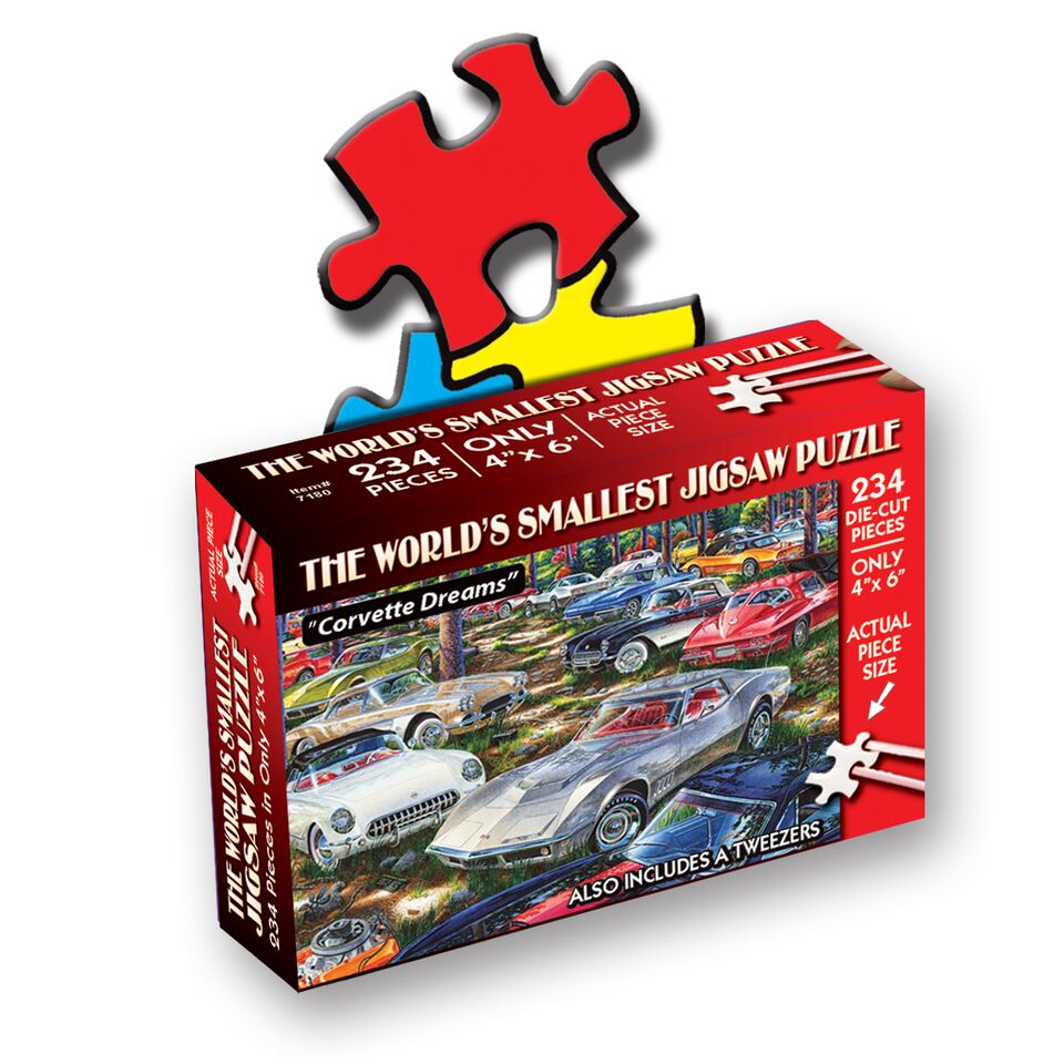 World’s Smallest Jigsaw Puzzle – Corvette Dreams | Gear Gaming Fayetteville