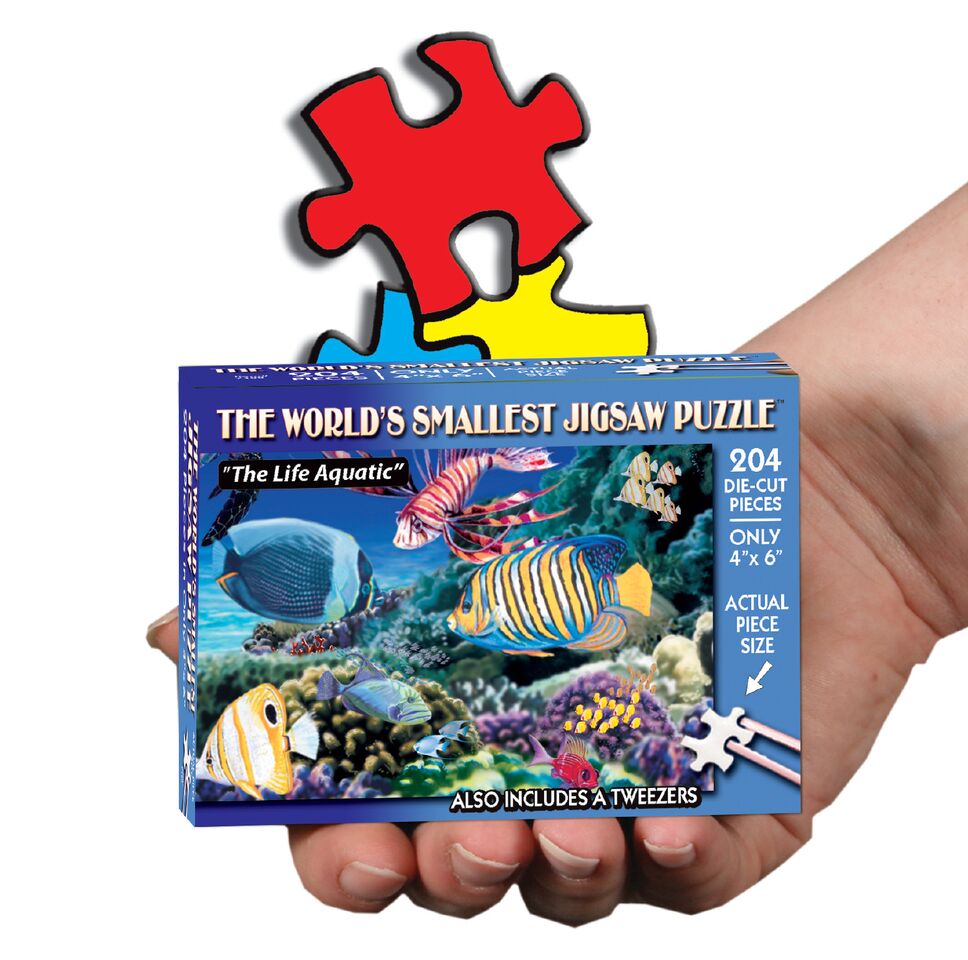 World’s Smallest Jigsaw Puzzle – The Life Aquatic | Gear Gaming Fayetteville