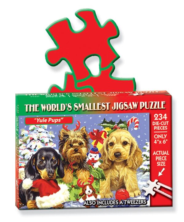 World’s Smallest Jigsaw Puzzle – Yule Pups | Gear Gaming Fayetteville