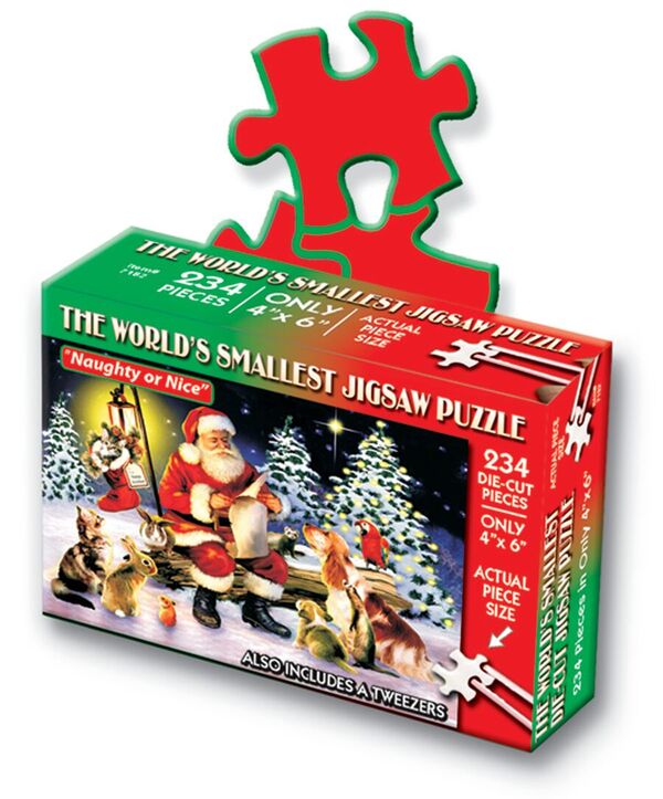 World’s Smallest Jigsaw Puzzle – Naughty or Nice | Gear Gaming Fayetteville