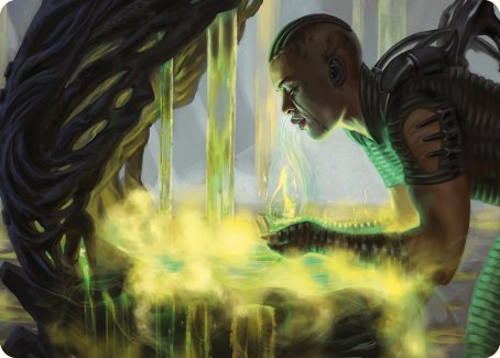 Necrogen Communion Art Card [Phyrexia: All Will Be One Art Series] | Gear Gaming Fayetteville