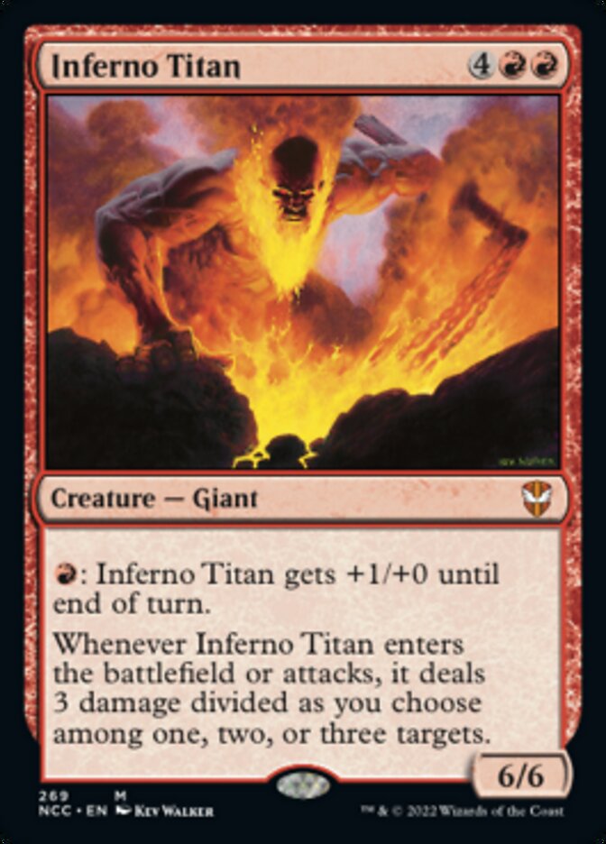 Inferno Titan [Streets of New Capenna Commander] | Gear Gaming Fayetteville