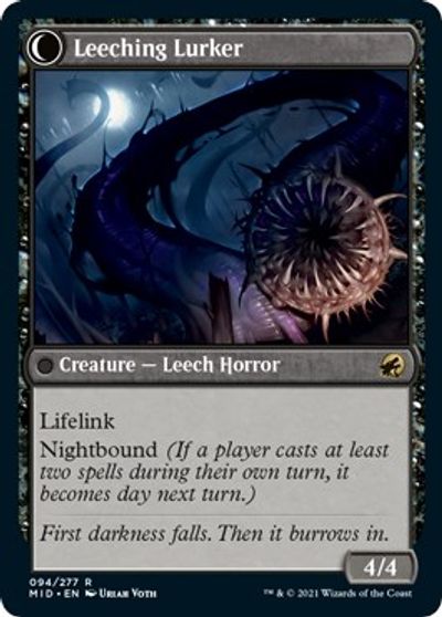 Curse of Leeches // Leeching Lurker [Innistrad: Midnight Hunt] | Gear Gaming Fayetteville