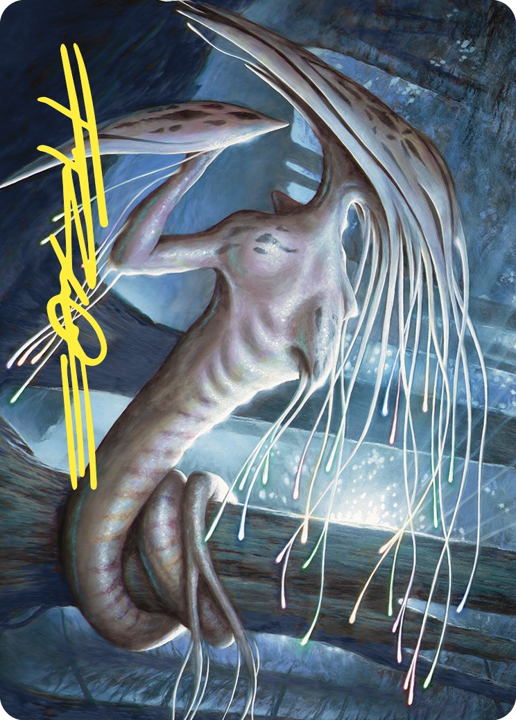 Manaweft Sliver Art Card (Gold-Stamped Signature) [Commander Masters Art Series] | Gear Gaming Fayetteville