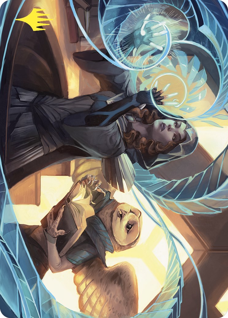 Personal Tutor Art Card (Gold-Stamped) [Commander Masters Art Series] | Gear Gaming Fayetteville