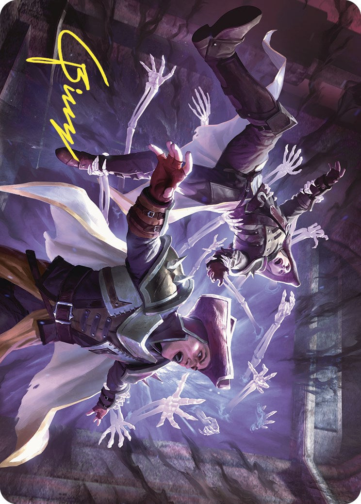 Grave Pact Art Card (Gold-Stamped Signature) [Commander Masters Art Series] | Gear Gaming Fayetteville