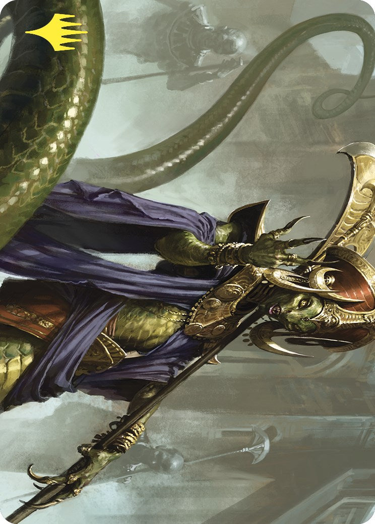 Sidisi, Brood Tyrant Art Card (Gold-Stamped) [Commander Masters Art Series] | Gear Gaming Fayetteville