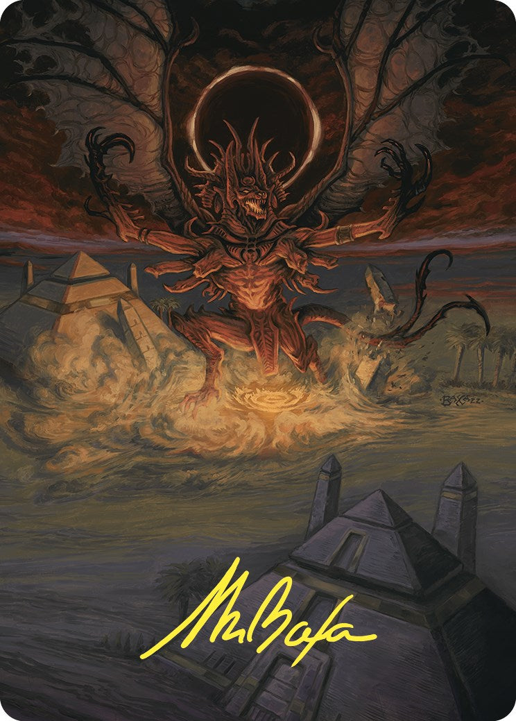 Dread Return Art Card (Gold-Stamped Signature) [Commander Masters Art Series] | Gear Gaming Fayetteville