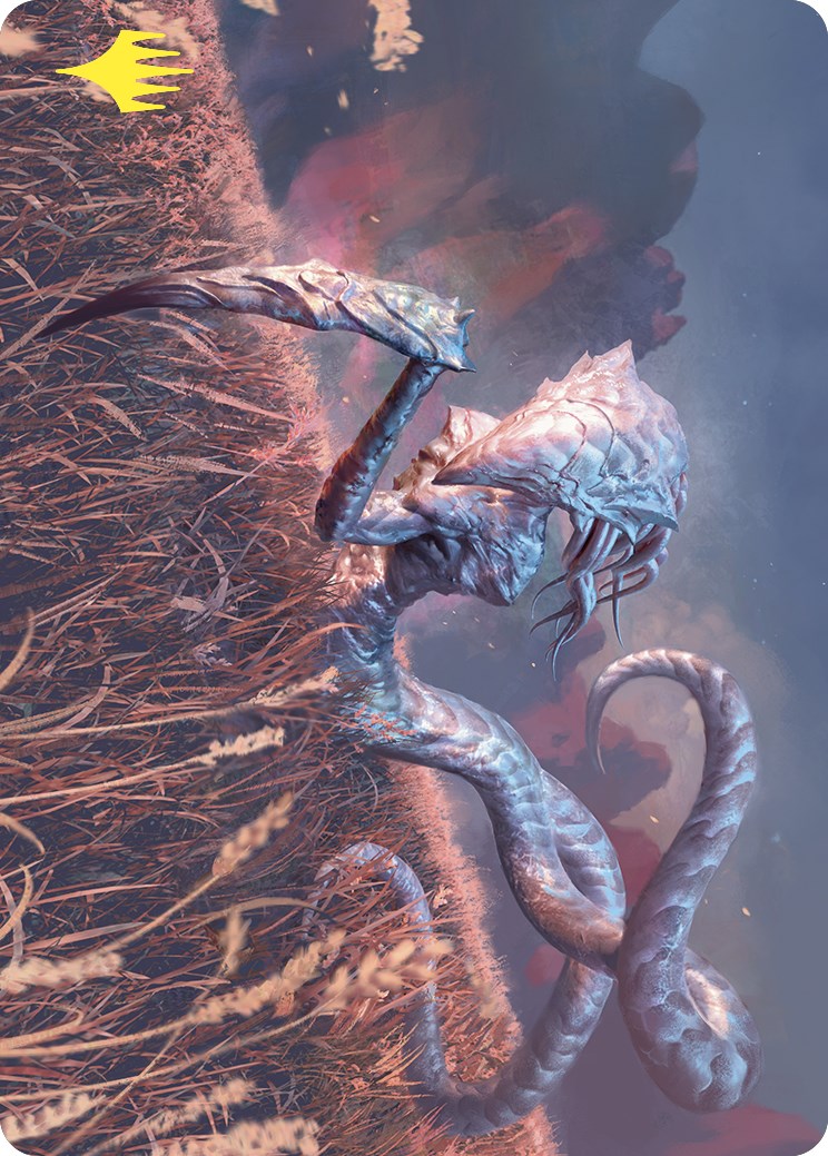 Bonescythe Sliver Art Card (Gold-Stamped) [Commander Masters Art Series] | Gear Gaming Fayetteville
