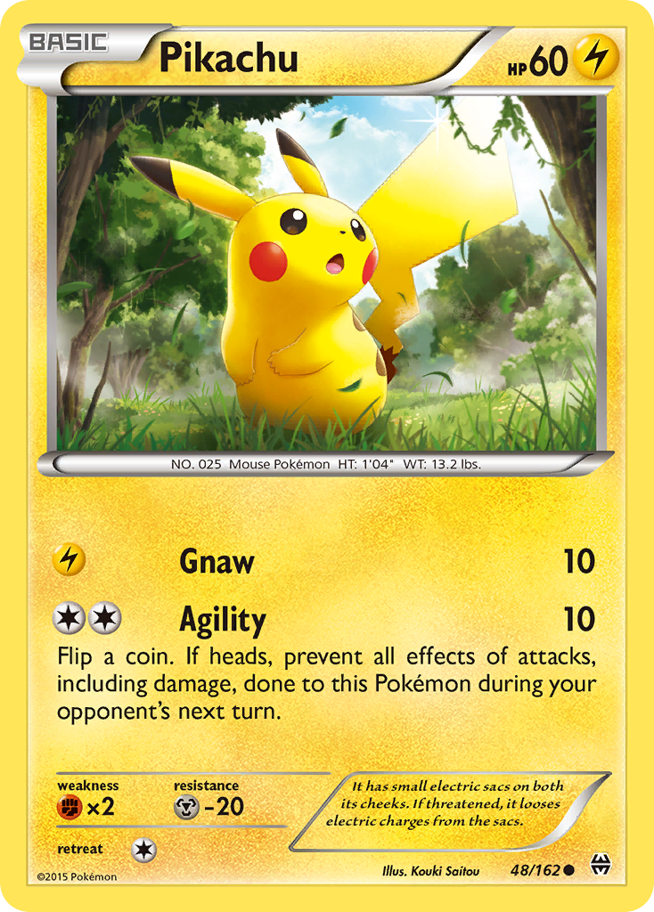 Pikachu (48/162) [XY: BREAKthrough] | Gear Gaming Fayetteville