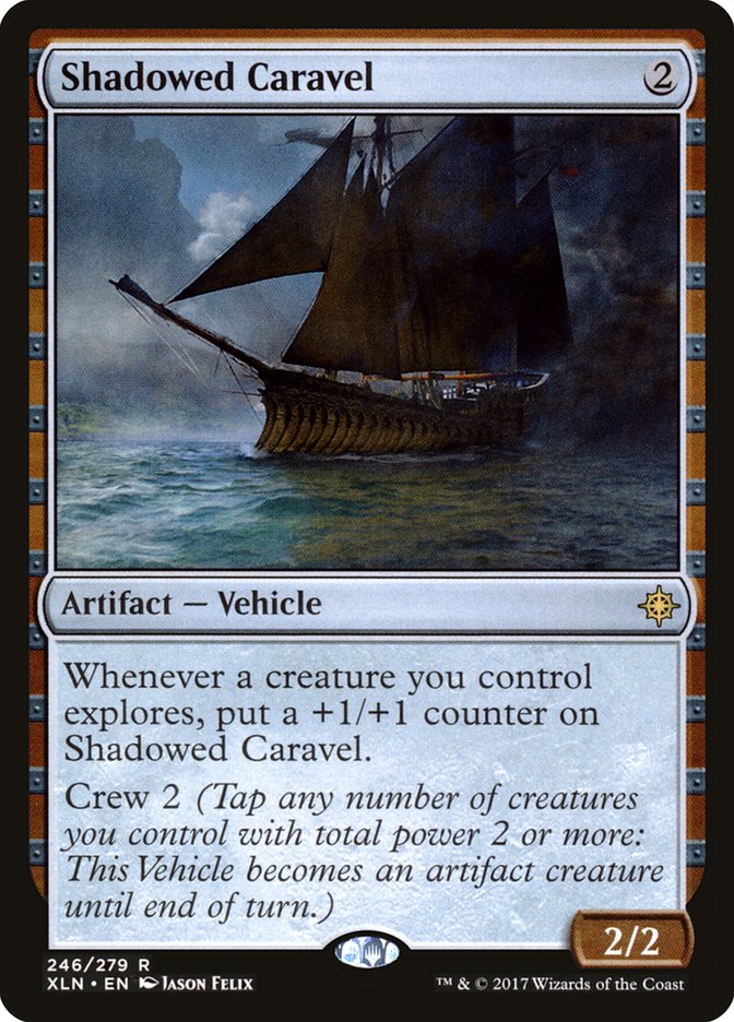 Shadowed Caravel [Ixalan] | Gear Gaming Fayetteville