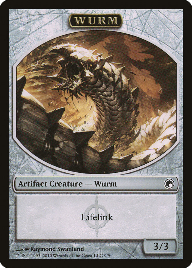 Wurm Token (9/9) [Scars of Mirrodin Tokens] | Gear Gaming Fayetteville