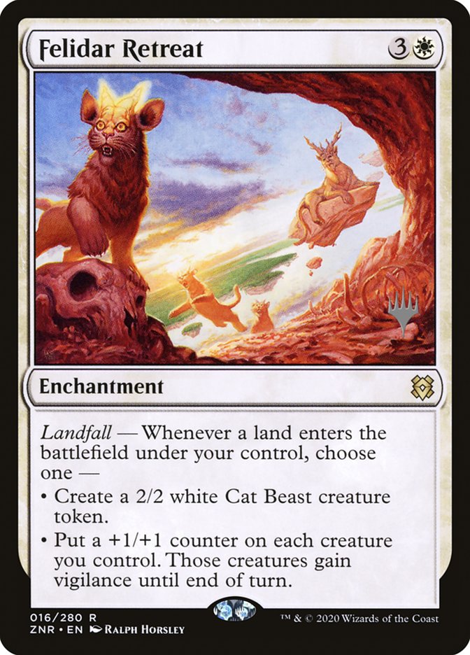 Felidar Retreat (Promo Pack) [Zendikar Rising Promos] | Gear Gaming Fayetteville