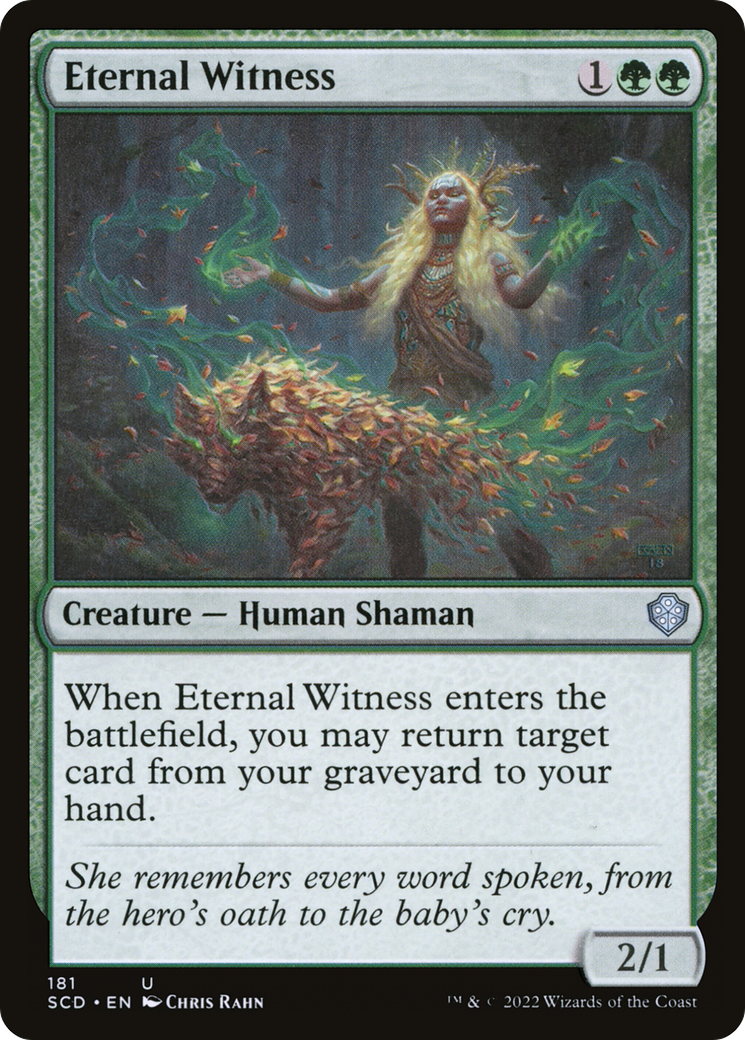 Eternal Witness [Starter Commander Decks] | Gear Gaming Fayetteville