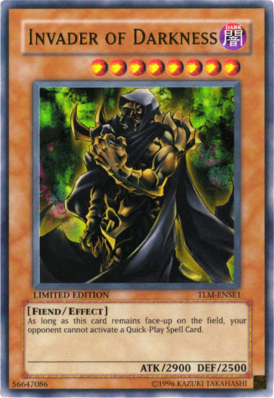 Invader of Darkness [TLM-ENSE1] Ultra Rare | Gear Gaming Fayetteville