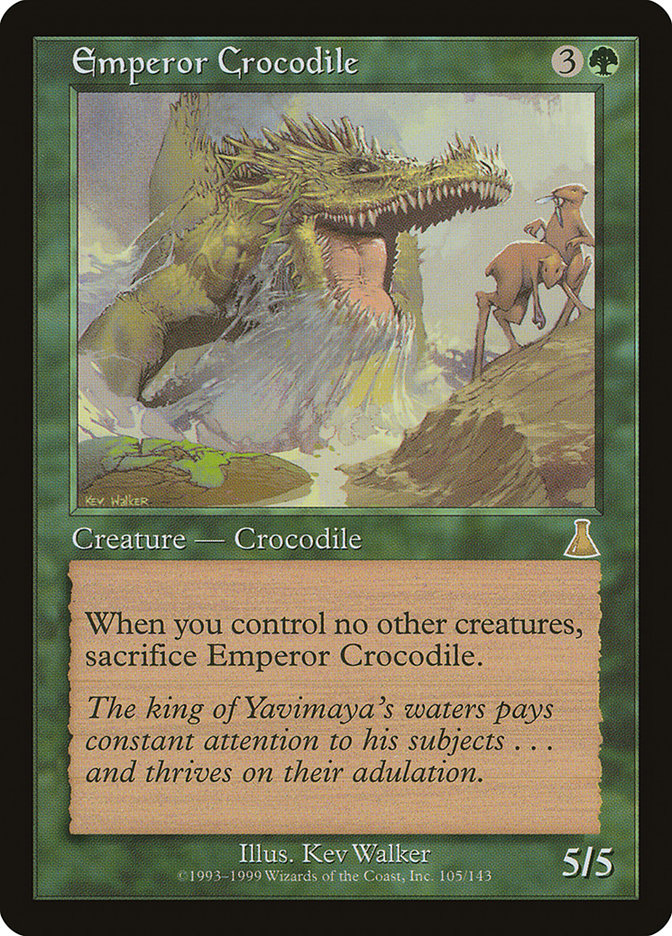 Emperor Crocodile [Urza's Destiny] | Gear Gaming Fayetteville