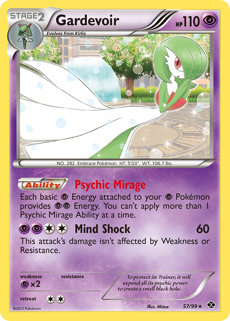 Gardevoir (57/99) [Black & White: Next Destinies] | Gear Gaming Fayetteville