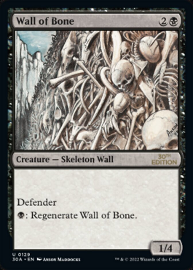 Wall of Bone [30th Anniversary Edition] | Gear Gaming Fayetteville