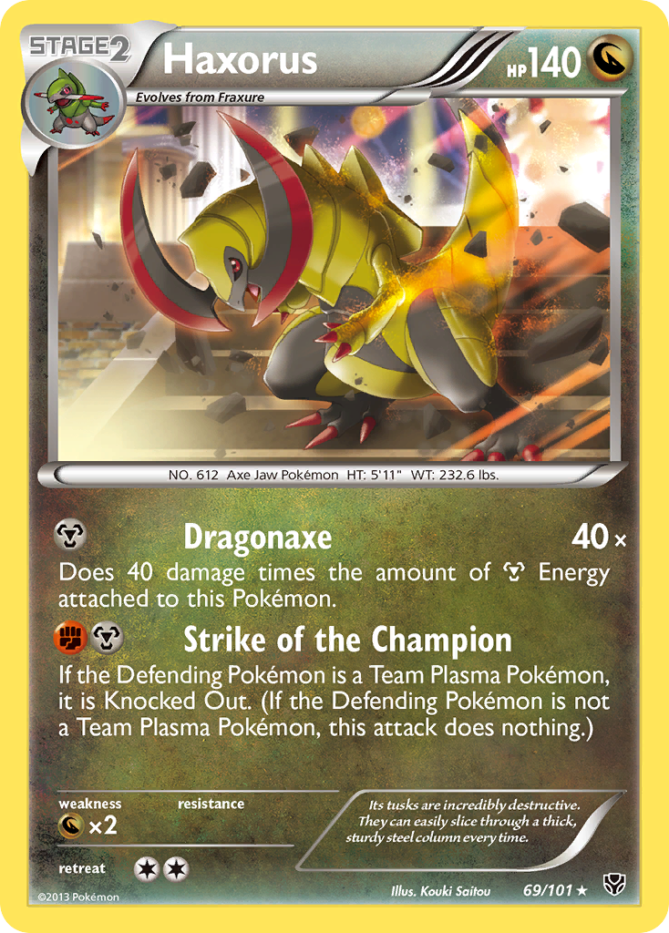 Haxorus (69/101) [Black & White: Plasma Blast] | Gear Gaming Fayetteville