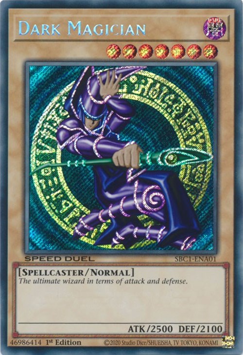 Dark Magician [SBC1-ENA01] Secret Rare | Gear Gaming Fayetteville