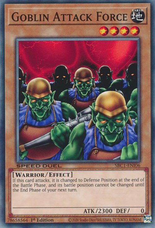 Goblin Attack Force [SBC1-ENI06] Common | Gear Gaming Fayetteville