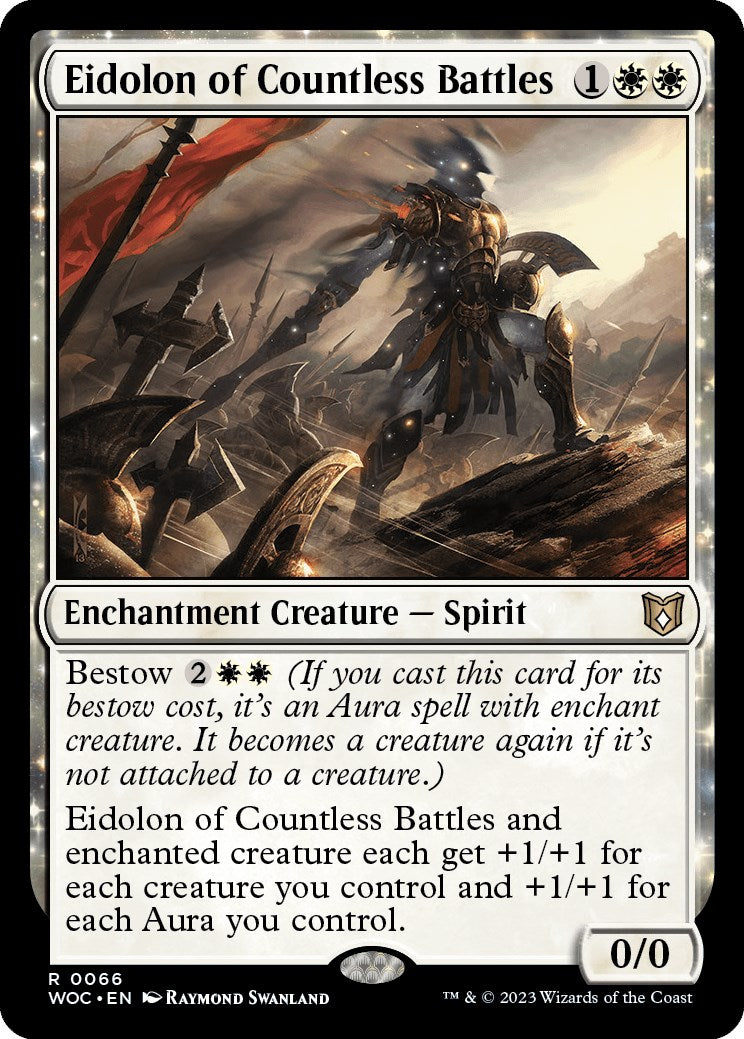 Eidolon of Countless Battles [Wilds of Eldraine Commander] | Gear Gaming Fayetteville