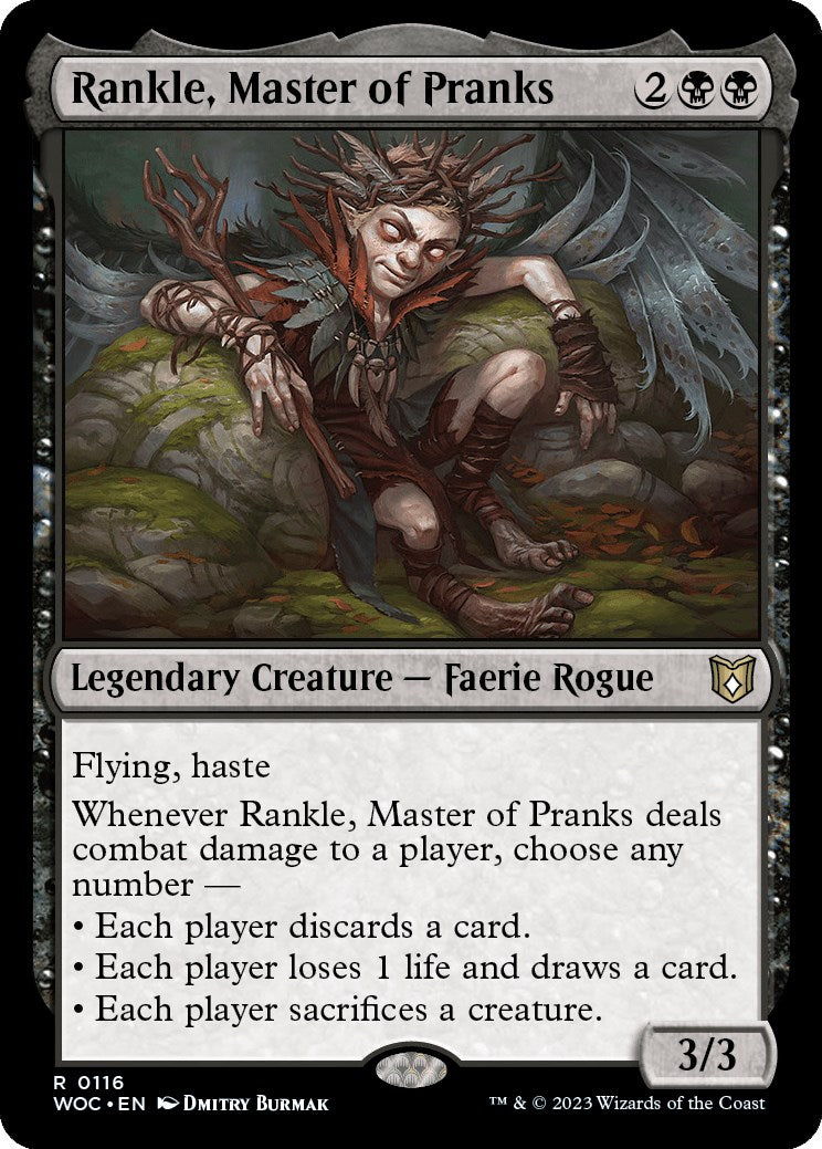 Rankle, Master of Pranks [Wilds of Eldraine Commander] | Gear Gaming Fayetteville