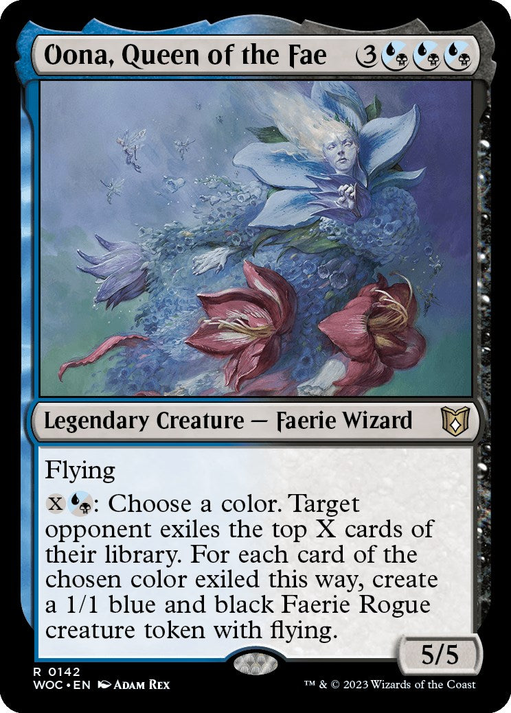 Oona, Queen of the Fae [Wilds of Eldraine Commander] | Gear Gaming Fayetteville