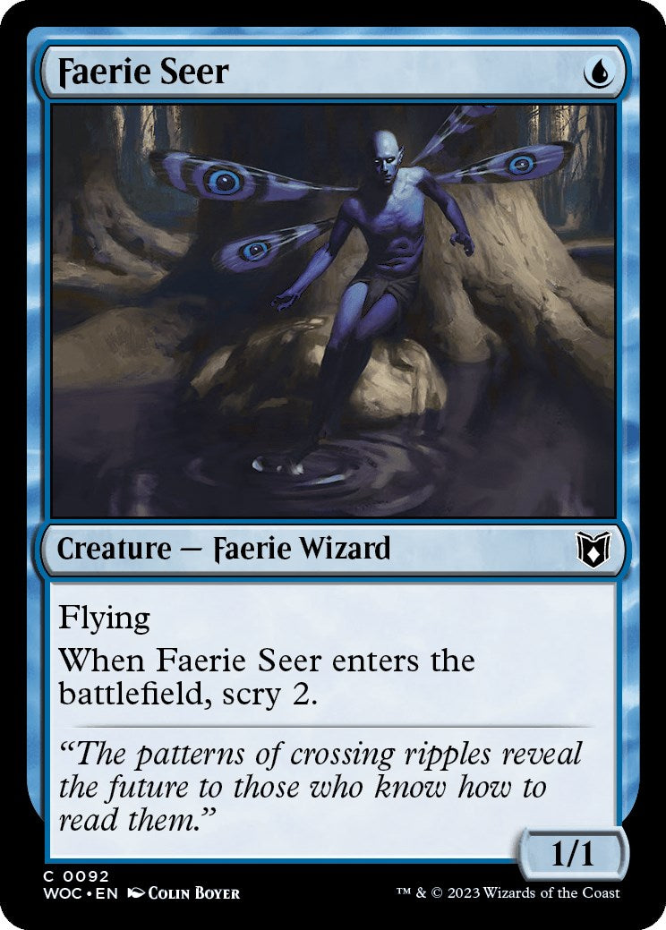 Faerie Seer [Wilds of Eldraine Commander] | Gear Gaming Fayetteville