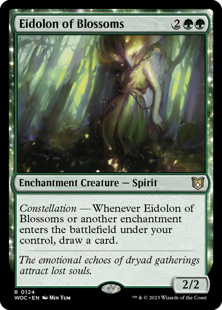 Eidolon of Blossoms [Wilds of Eldraine Commander] | Gear Gaming Fayetteville