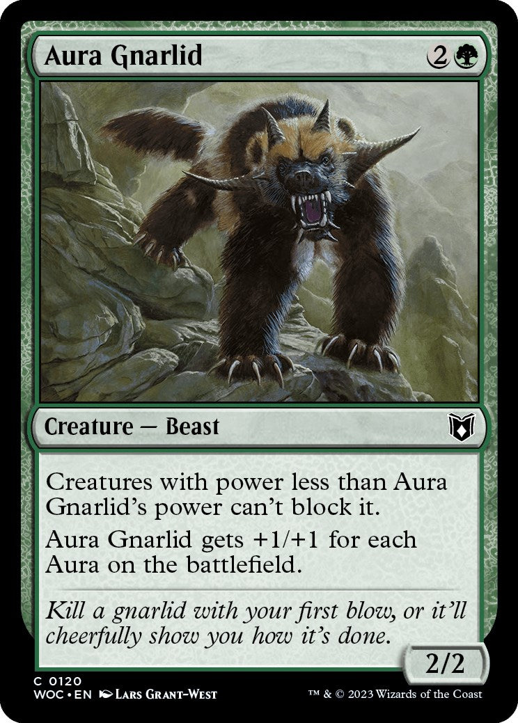 Aura Gnarlid [Wilds of Eldraine Commander] | Gear Gaming Fayetteville