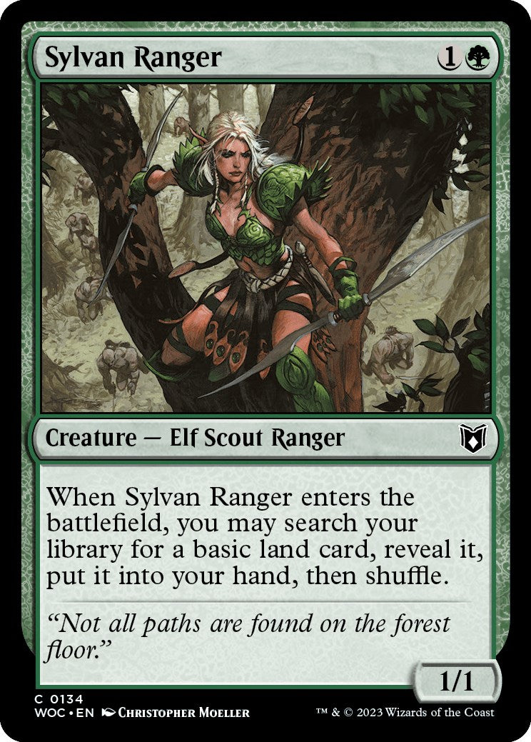 Sylvan Ranger [Wilds of Eldraine Commander] | Gear Gaming Fayetteville