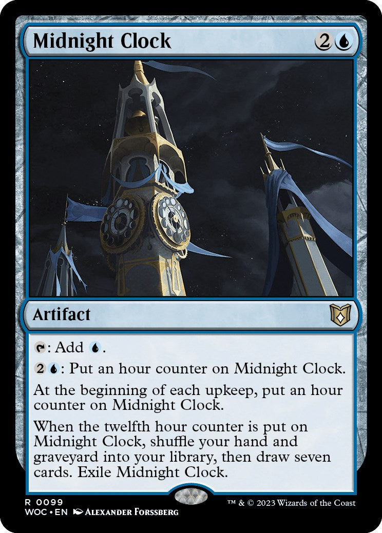 Midnight Clock [Wilds of Eldraine Commander] | Gear Gaming Fayetteville