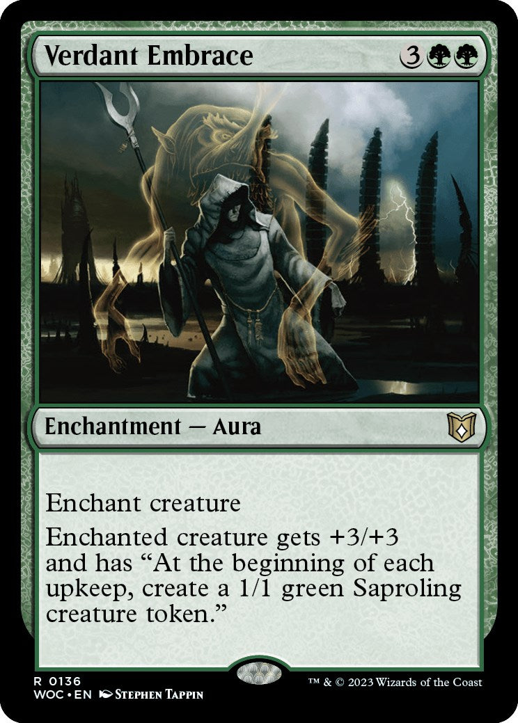 Verdant Embrace [Wilds of Eldraine Commander] | Gear Gaming Fayetteville