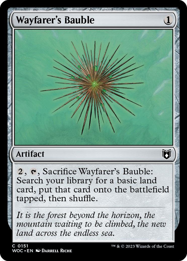 Wayfarer's Bauble [Wilds of Eldraine Commander] | Gear Gaming Fayetteville