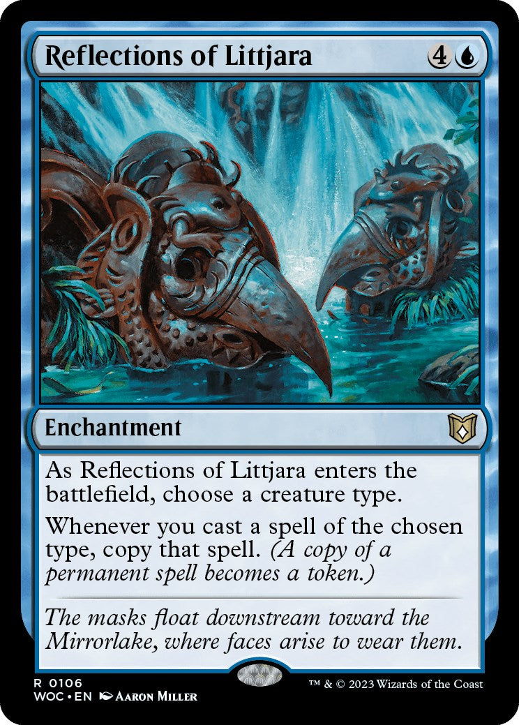 Reflections of Littjara [Wilds of Eldraine Commander] | Gear Gaming Fayetteville