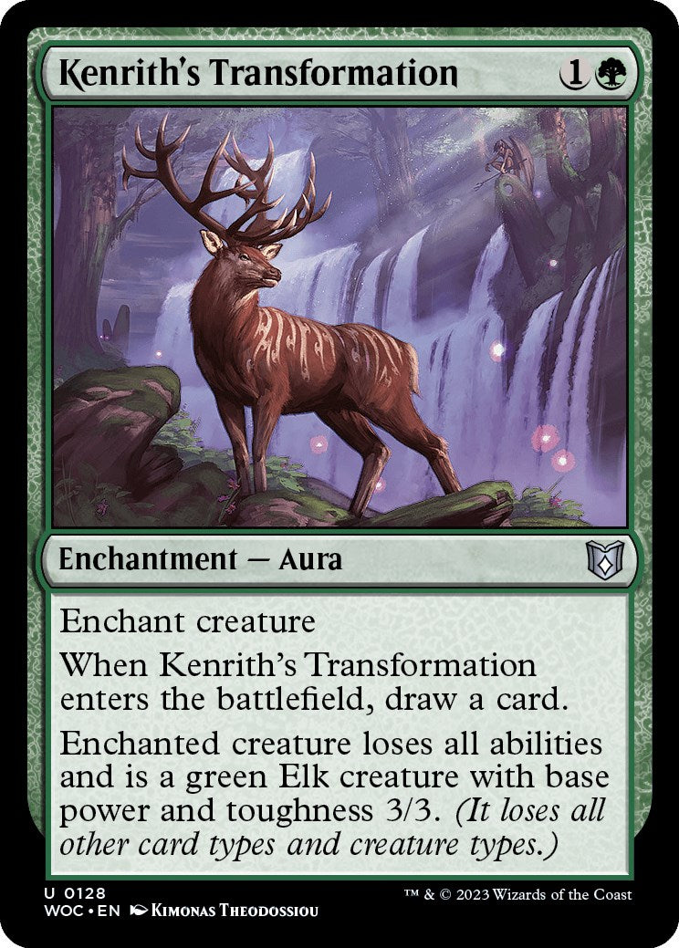 Kenrith's Transformation [Wilds of Eldraine Commander] | Gear Gaming Fayetteville