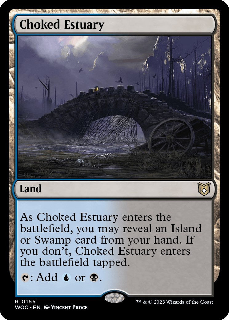 Choked Estuary [Wilds of Eldraine Commander] | Gear Gaming Fayetteville