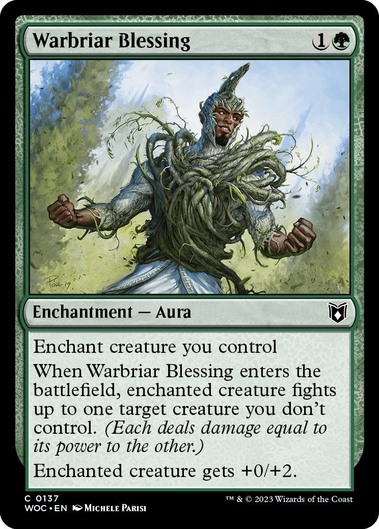 Warbriar Blessing [Wilds of Eldraine Commander] | Gear Gaming Fayetteville