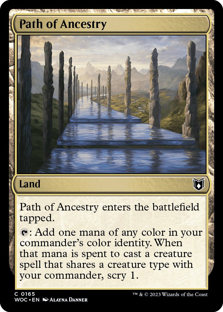 Path of Ancestry [Wilds of Eldraine Commander] | Gear Gaming Fayetteville