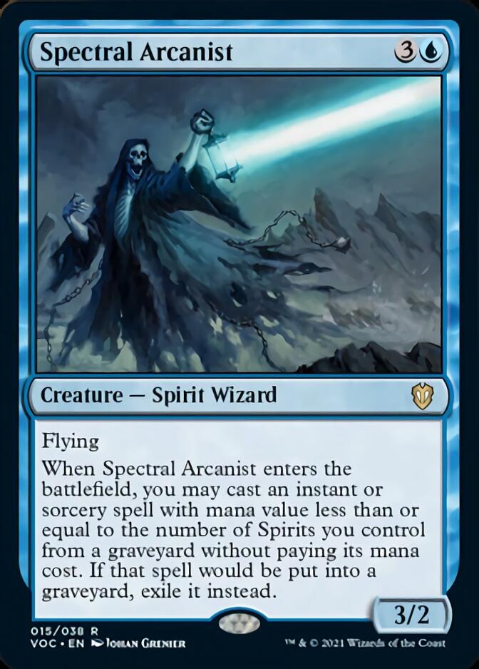 Spectral Arcanist [Innistrad: Crimson Vow Commander] | Gear Gaming Fayetteville