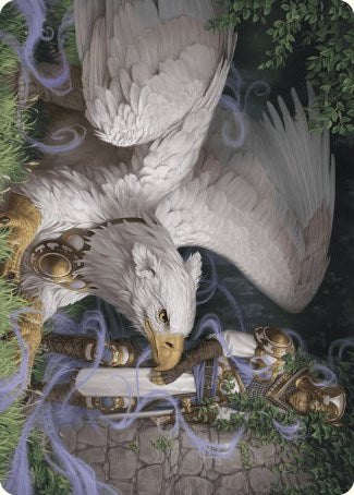 Dutiful Griffin Art Card [Wilds of Eldraine Art Series] | Gear Gaming Fayetteville
