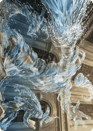 Splashy Spellcaster Art Card [Wilds of Eldraine Art Series] | Gear Gaming Fayetteville