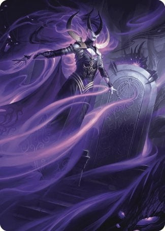 Ashiok, Wicked Manipulator Art Card (10/81) [Wilds of Eldraine Art Series] | Gear Gaming Fayetteville