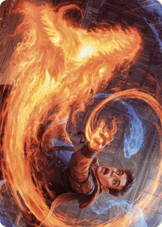 Frantic Firebolt Art Card [Wilds of Eldraine Art Series] | Gear Gaming Fayetteville